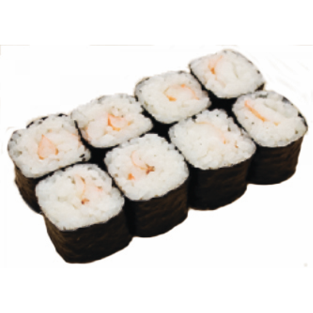 Макі рол з креветкою